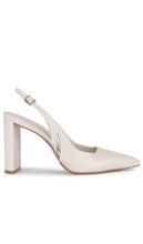 Schutz Blanche Pump in Ivory | Pearl Pump Heels for Women