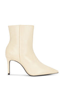 Schutz Mikki Boot in Beige | Eggshell Ankle Boots for Women