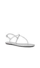 Schutz Elsha Sandal in Metallic Silver
