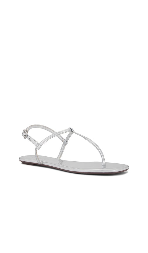 Schutz Elsha Sandal in Metallic Silver