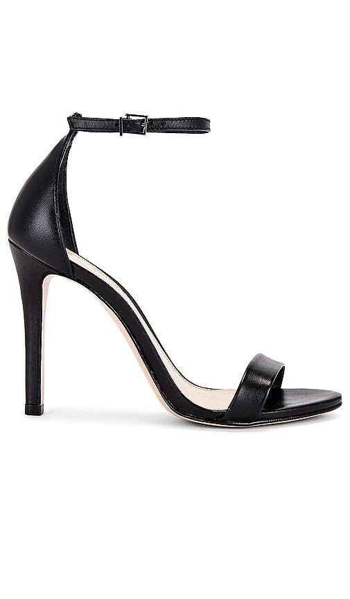 Schutz Cadey-Lee Sandal in Black | Black Heeled Sandals for Women