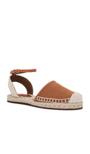 Schutz Greeca Flat Espadrille in Brown
