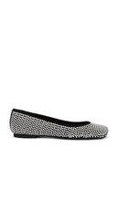 Schutz Jaycie Flat in Black | Black Ballet Flats for Women