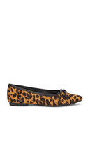 Schutz Arissa Flat in Brown | Natural & Black Ballet Flats for Women
