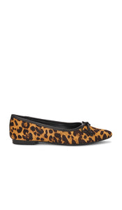 Schutz Arissa Flat in Brown | Natural & Black Ballet Flats for Women