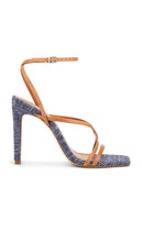Schutz Bari Sandal in Tan | Miele Strappy Sandals for Women