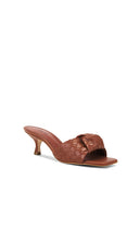 Schutz Kareena Knot Mule in Brown