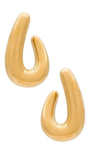 SENIA Alice Earring in Metallic Gold
