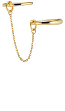 SENIA Chain Ring in Metallic Gold