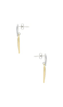 SENIA Queen Of Hearts Earring in Metallic Gold