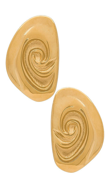 SENIA Vera Earring in Metallic Gold