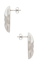 SENIA Willow Earring in Metallic Silver
