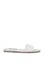 SENSO Haven I Flat in Ivory | Ivory Flat Slides for Women