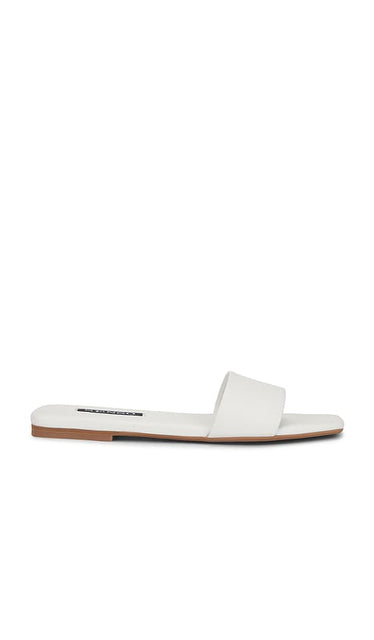SENSO Haven I Flat in Ivory | Ivory Flat Slides for Women
