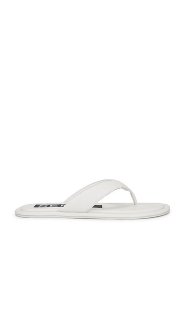 SENSO Innika III Flip Flop in Ivory | Ivory Flat Sandals for Women