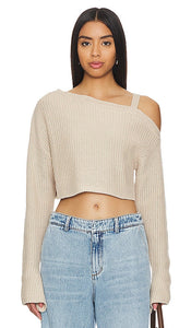 SER.O.YA Agnes Sweater in Beige - SER.O.YA Pull Agnes en Beige - SER.O.YA Agnes 米色毛衣 - SER.O.YA Agnes Pullover in Beige - SER.O.YA 아그네스 스웨터베이지 색상 - SER.O.YA Maglione Agnes in beige