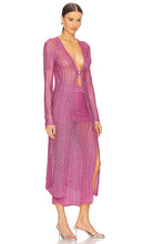 SER.O.YA Allison Crochet Cardigan in Pink