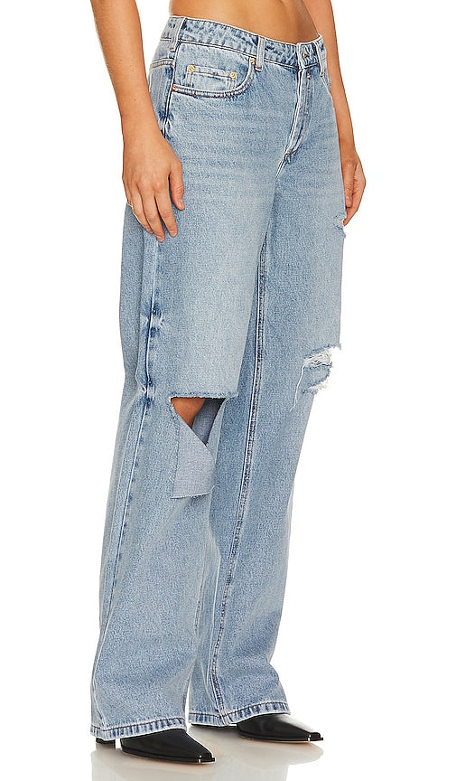 SER.O.YA Brenna Boyfriend Jean in Blue