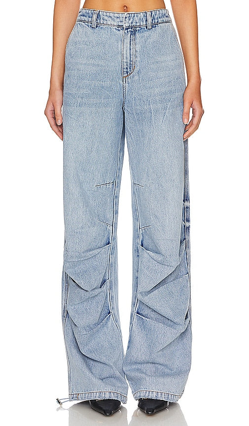 SER.O.YA Chelle Baggy in Blue - SE.O.YA Chelle Baggy en bleu - SER.O.YA Chelle 蓝色宽松袋 - SER.O.YA Chelle Baggy in Blau - SER.O.YA 첼레 배기 블루 색상 - SER.O.YA Chelle Baggy in blu
