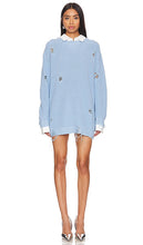 SER.O.YA Chloe Sweater Dress in Baby Blue - SER.O.YA Robe pull Chloé en bleu bébé - SER.O.YA Chloe 淡蓝色毛衣连衣裙 - SER.O.YA Chloe Pulloverkleid in Babyblau - SER.O.YA 클로이 스웨터 드레스 - SER.O.YA Abito maglione Chloe in celeste