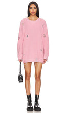 SER.O.YA Chloe Sweater Dress in Pink