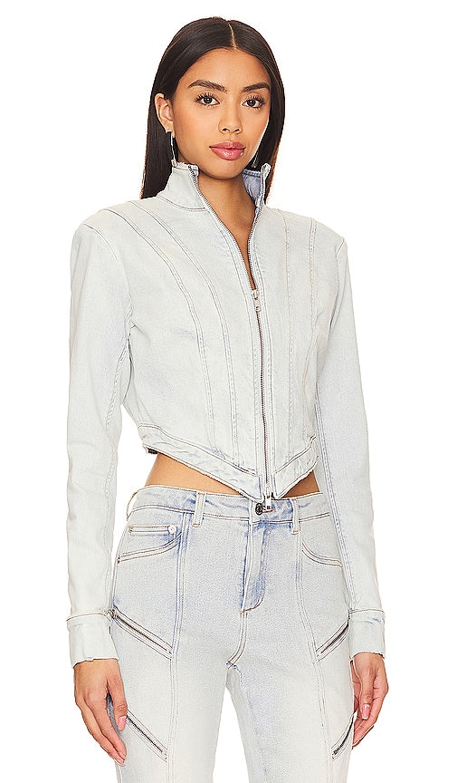 SER.O.YA Chrissy Jacket in Blue