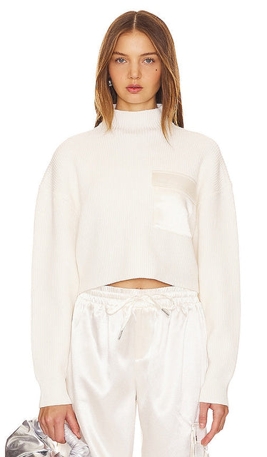 SER.O.YA Donna Sweater in Ivory - Pull SER.O.YA Donna en ivoire - SER.O.YA Donna 象牙色毛衣 - SER.O.YA Donna Pullover in Elfenbein - SER.O.YA 도나 스웨터 아이보리 색상 - SER.O.YA Maglia Donna in Avorio