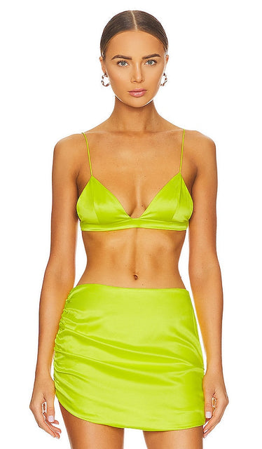 SER.O.YA Doral Bralette in Green - SER.O.YA Doral Bralette en Vert - SER.O.YA 绿色 Doral 文胸 - SER.O.YA Doral Bralette in Grün - SER.O.YA 도랄 브라렛 그린 색상 - Bralette Doral SER.O.YA in verde