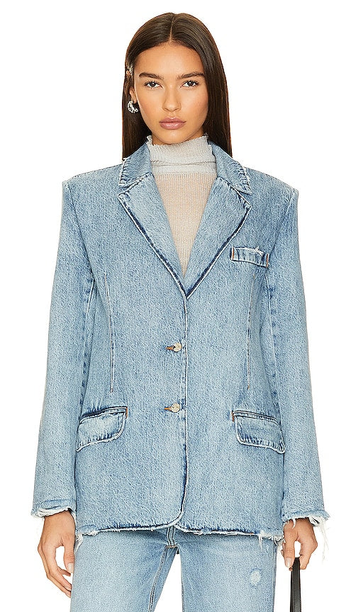 SER.O.YA Hollis Blazer in Blue
