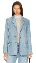 SER.O.YA Hollis Blazer in Blue - SE.O.YA Blazer Hollis en Bleu - SER.O.YA Hollis 蓝色西装外套 - SER.O.YA Hollis Blazer in Blau - SER.O.YA 홀리스 블레이저 블루 색상 - Blazer SER.O.YA Hollis in blu