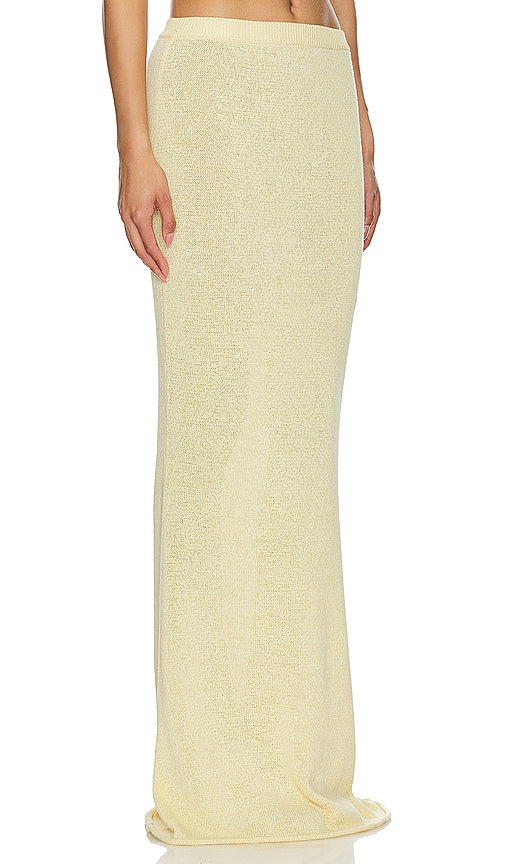 SER.O.YA Kora Skirt in Lemon