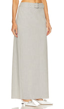 SER.O.YA Maeve Maxi Skirt in Light Grey