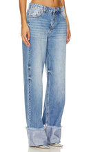 SER.O.YA Margot Cuffed Wide Leg in Blue