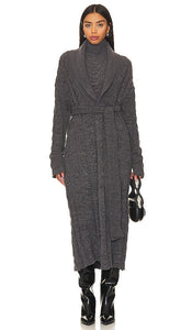 SER.O.YA Nettie Duster in Charcoal