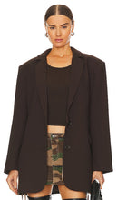 SER.O.YA Raven Blazer in Brown - SE.O.YA Blazer Raven en Marron - SER.O.YA 棕色乌鸦西装外套 - SER.O.YA Rabenblazer in Braun - SER.O.YA 레이븐 블레이저 브라운 색상 - SER.O.YA Blazer corvo in marrone