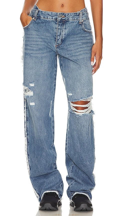 SER.O.YA Roma Jean in Blue - Jean Roma SE.O.YA en bleu - SER.O.YA 蓝色罗马牛仔裤 - SER.O.YA Roma Jeans in Blau - SER.O.YA 로마 진 블루 색상 - SER.O.YA Roma Jean in blu