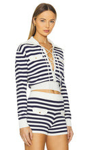 SER.O.YA Rose Top in Navy