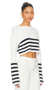 SER.O.YA Sharlie Sweater in White