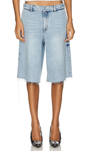 SER.O.YA Trelles Short in Blue - Short Trelles SER.O.YA en bleu - SER.O.YA 蓝色格子短裤 - SER.O.YA Trelles Short in Blau - SER.O.YA 트렐 쇼트 블루 색상 - SER.O.YA Trelles corto in blu
