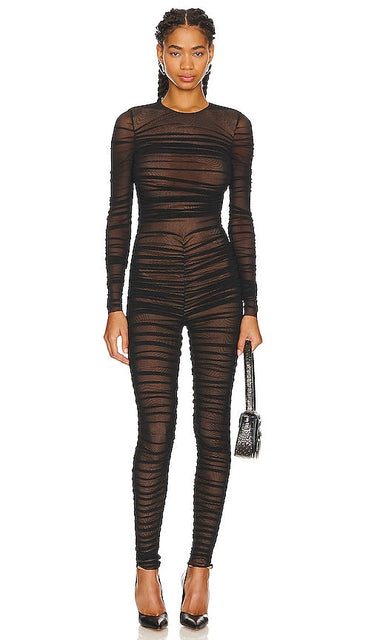 SER.O.YA Virgo Catsuit in Black - Combinaison Catsuit SER.O.YA Vierge en Noir - SER.O.YA 黑色处女座紧身连衣裤 - SER.O.YA Jungfrau-Catsuit in Schwarz - SER.O.YA 버고 캣수트 블랙 색상 - Catsuit della Vergine SER.O.YA in nero