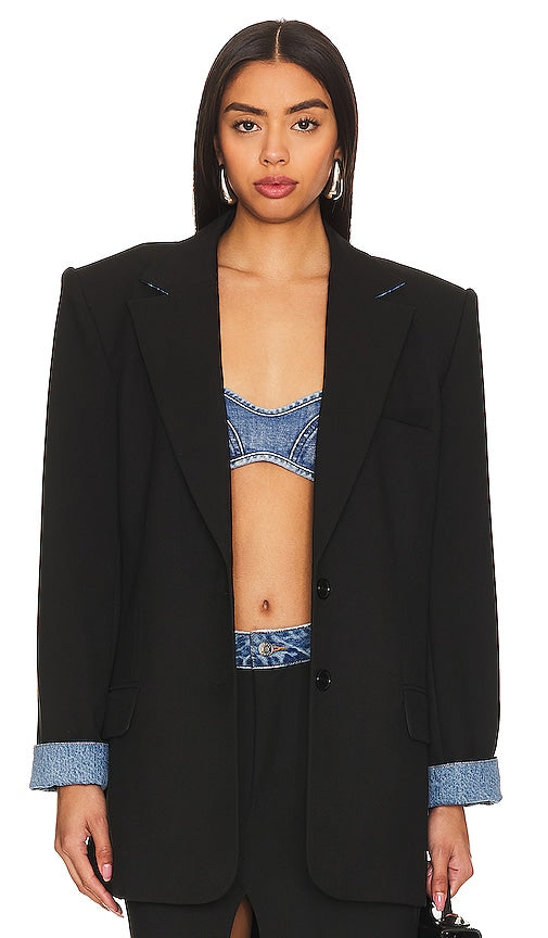 SER.O.YA Winona Blazer in Black