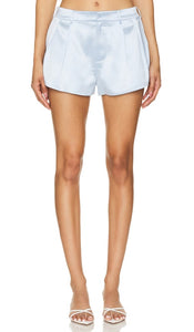 SER.O.YA Wren Short in Blue - Short Wren SER.O.YA en bleu - SER.O.YA 蓝色鹪鹩短裤 - SER.O.YA Wren Short in Blau - SER.O.YA 렌 쇼트 블루 색상 - SER.O.YA Scricciolo corto in blu