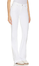 7 For All Mankind High Waist Ali in White