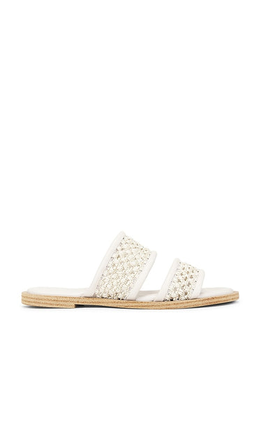 Seychelles Water Lily Sandal in White | Off White Flat Sandals for Women
