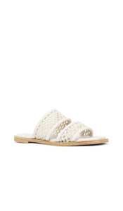 Seychelles Water Lily Sandal in White