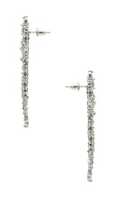 SHASHI Aimee Earrings in Metallic Silver