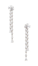 SHASHI Allie Earring in Metallic Silver