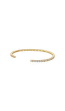 SHASHI Baby Bianca Cuff Bracelet in Metallic Gold