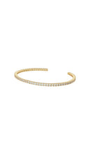 SHASHI Baby Bianca Cuff Bracelet in Metallic Gold