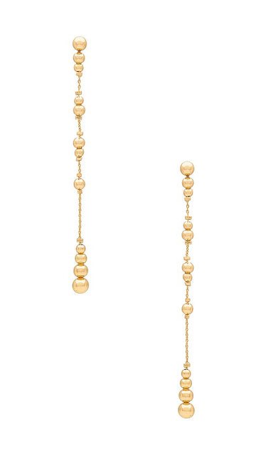 SHASHI Betsy Earring in Metallic Gold